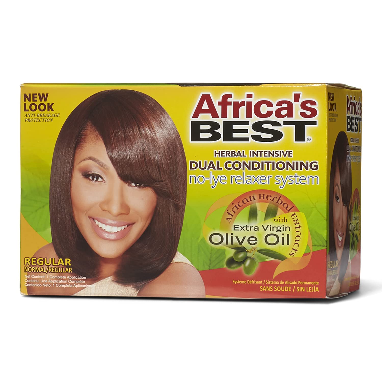 Africa's Best Dual Conditioning No Lye Relaxer Beauty Bar & Supply