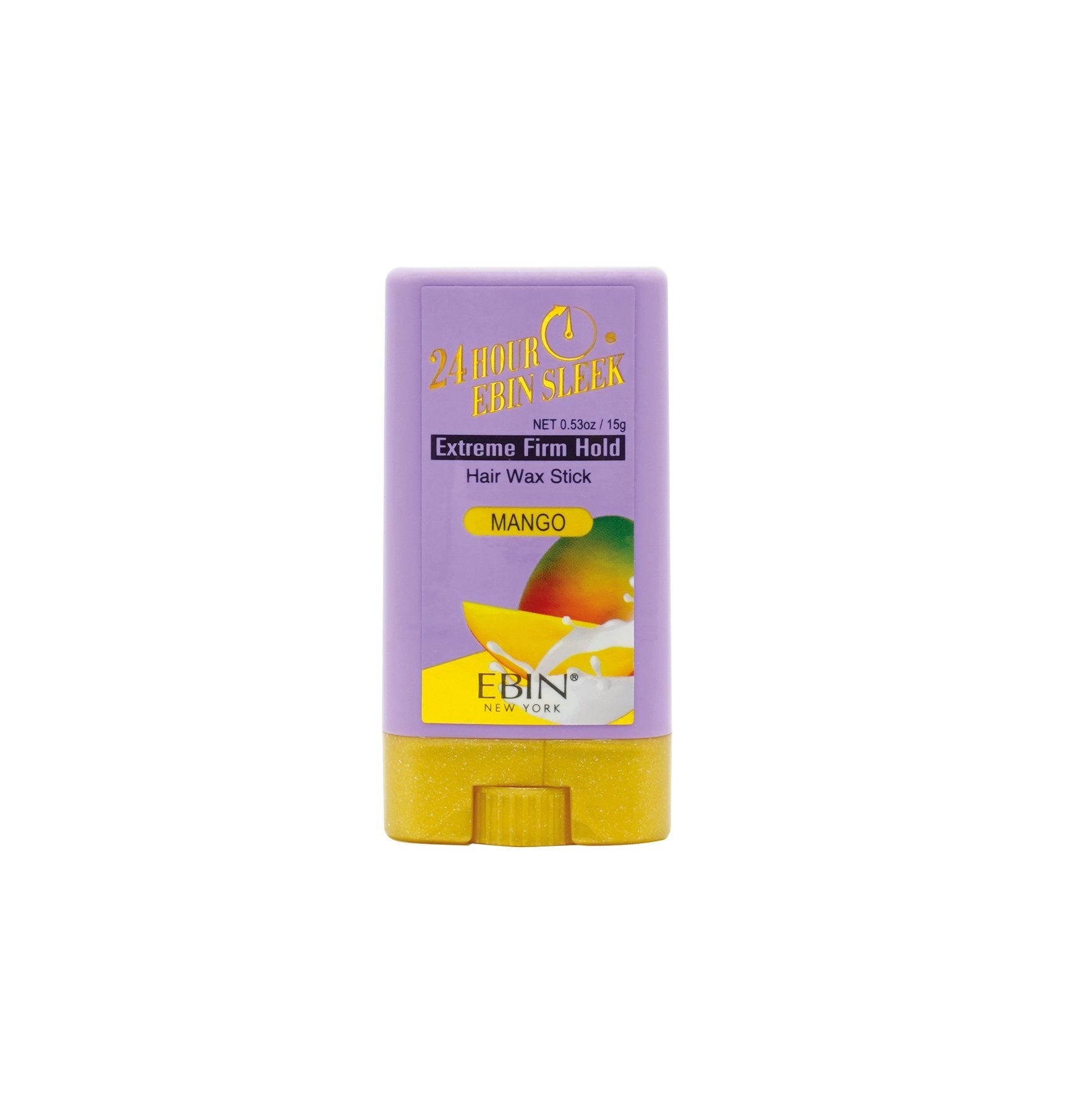 Ebin New York 24Hour Sleek & Go Extreme Firm Hold Wax Stick-Mango - Beauty Bar & Supply