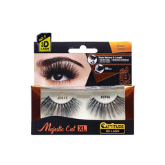 Ebin New York Majestic Cat 3D Eye Lashes-Royal - Beauty Bar & Supply