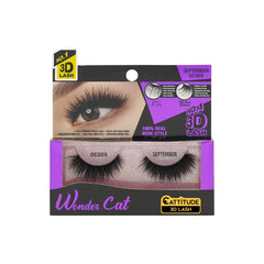 Ebin New York Wonder Cat 3D Faux Mink Eye Lashes-September - Beauty Bar & Supply