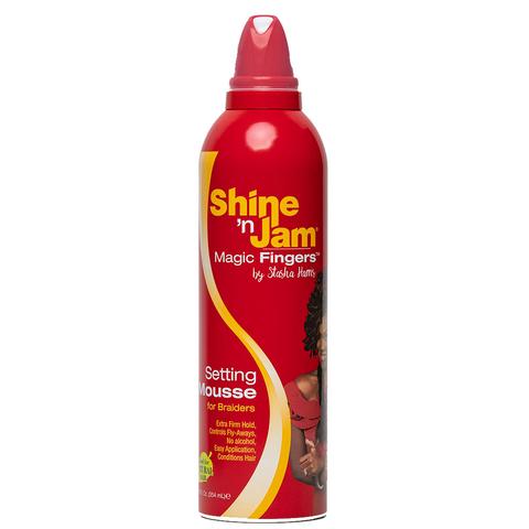 Ampro Shine 'N Jam Magic Fingers Setting Mousse - Beauty Bar & Supply