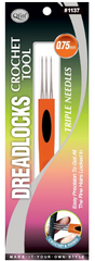 Qfitt Dreadlocks Crochet Tool Triple Needles #1137 Beauty Bar & Supply