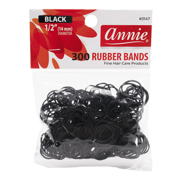 Annie 300ct Rubber Bands #3147 Beauty Bar & Supply