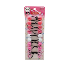 Bello Collection 20MM Balls 10pc Assorted Pink/White #16303