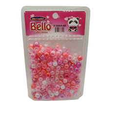Bello Collections Beads-Assorted Pink Tones #38804AB