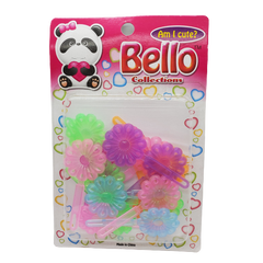 Bello Collection Pastel Assorted Sunflower Barrette #27507