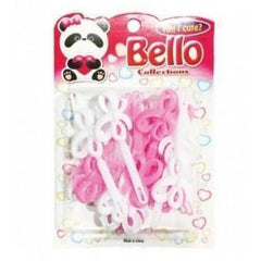 Bello Collections Hair Barrette-Pink 28004 - Beauty Bar & Supply