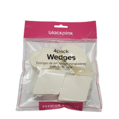 BlackPink Premium Quality Sponge Wedges-4 Pack BPWG001 - Beauty Bar & Supply