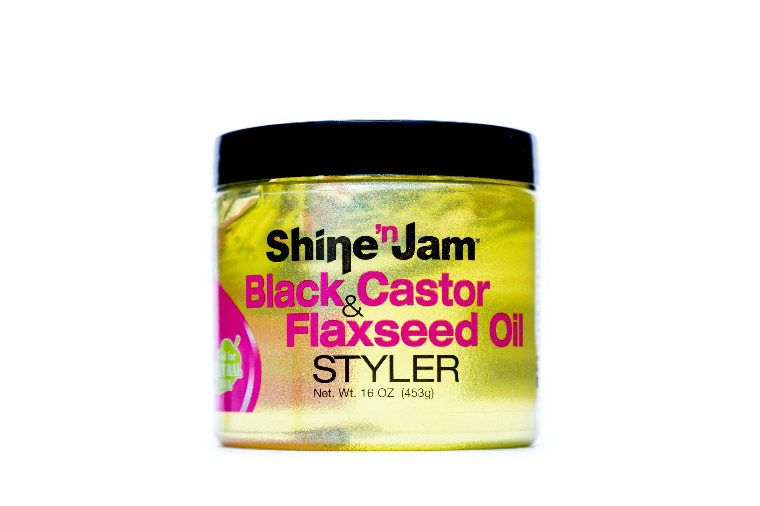 Shine N Jam Black Castor & Flaxseed Oil Styler Beauty Bar & Supply