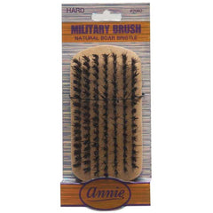 Annie Hard Military Boar &amp; Nylon Bristle Brush #2062 - Beauty Bar & Supply