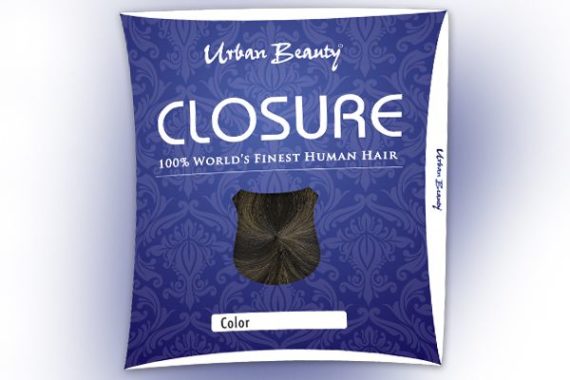 Urban Beauty Human Hair 5&quot; Short Closure - Beauty Bar & Supply