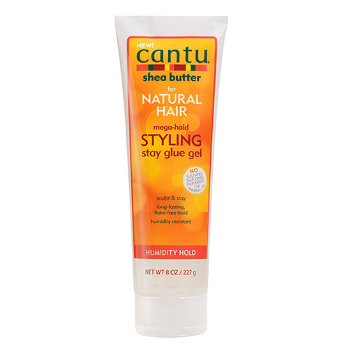 Cantu Mega Hold Styling Stay Glue Gel - Beauty Bar & Supply