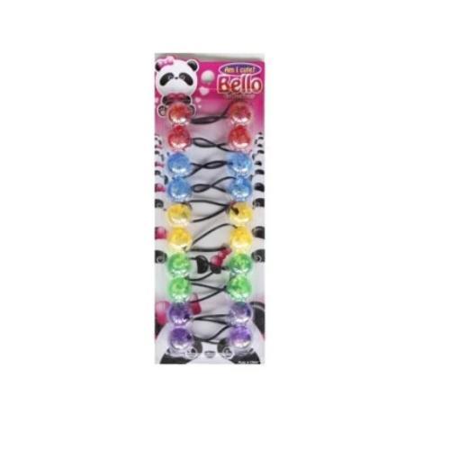 Bello Collection 20MM Balls 10pc Multi-Colored Clear #16019 - Beauty Bar & Supply