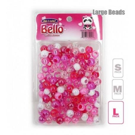 Bello Collection Hair Beads-Pink #39904 - Beauty Bar & Supply