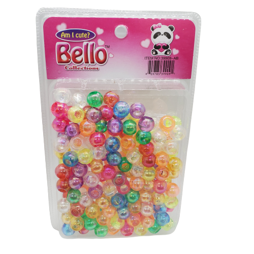 Bello Collection Jumbo Beads Assorted Pastel #39909-AB