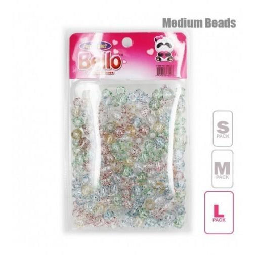Bello Collections Beads- Transparent 38802-G - Beauty Bar & Supply