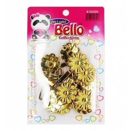 Bello Collection Gold Sunflower Barrette #20300