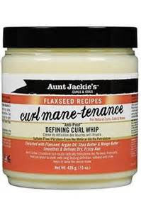 Aunt Jackie's Curls & Coils Flaxseed Recipes Curl Mane-Tenance Defining Curl Whip - Beauty Bar & Supply