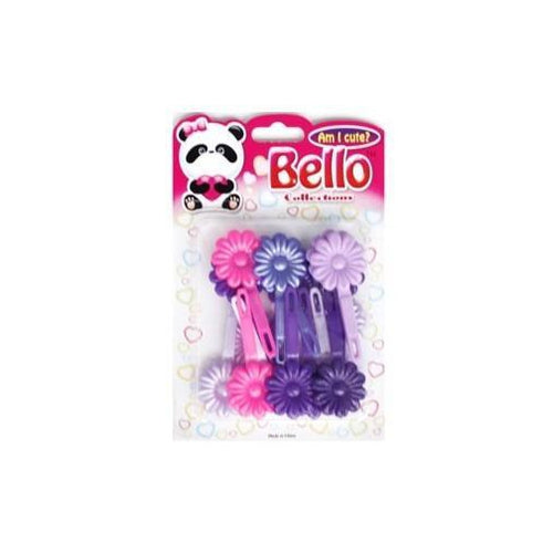 Bello Collections Hair Barrette-Violet 20027 - Beauty Bar & Supply