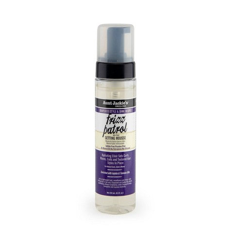 Aunt Jackie's GrapeSeed Frizz Patrol Anti-Poof Setting Mousse - Beauty Bar & Supply