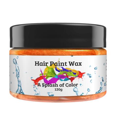 Hair Paint Wax-Orange - Beauty Bar & Supply