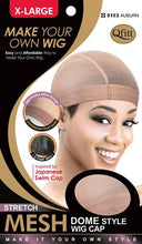 Load image into Gallery viewer, QFitt Mesh Dome Style Wig Cap-X-Large - Beauty Bar &amp; Supply
