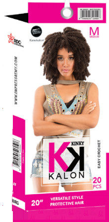 RDC International Kinky kalon Jazzy Medium 20" - Beauty Bar & Supply