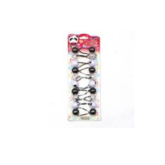 Bello Collection 20mm Balls Clear/White/Black 10pc #16302 - Beauty Bar & Supply